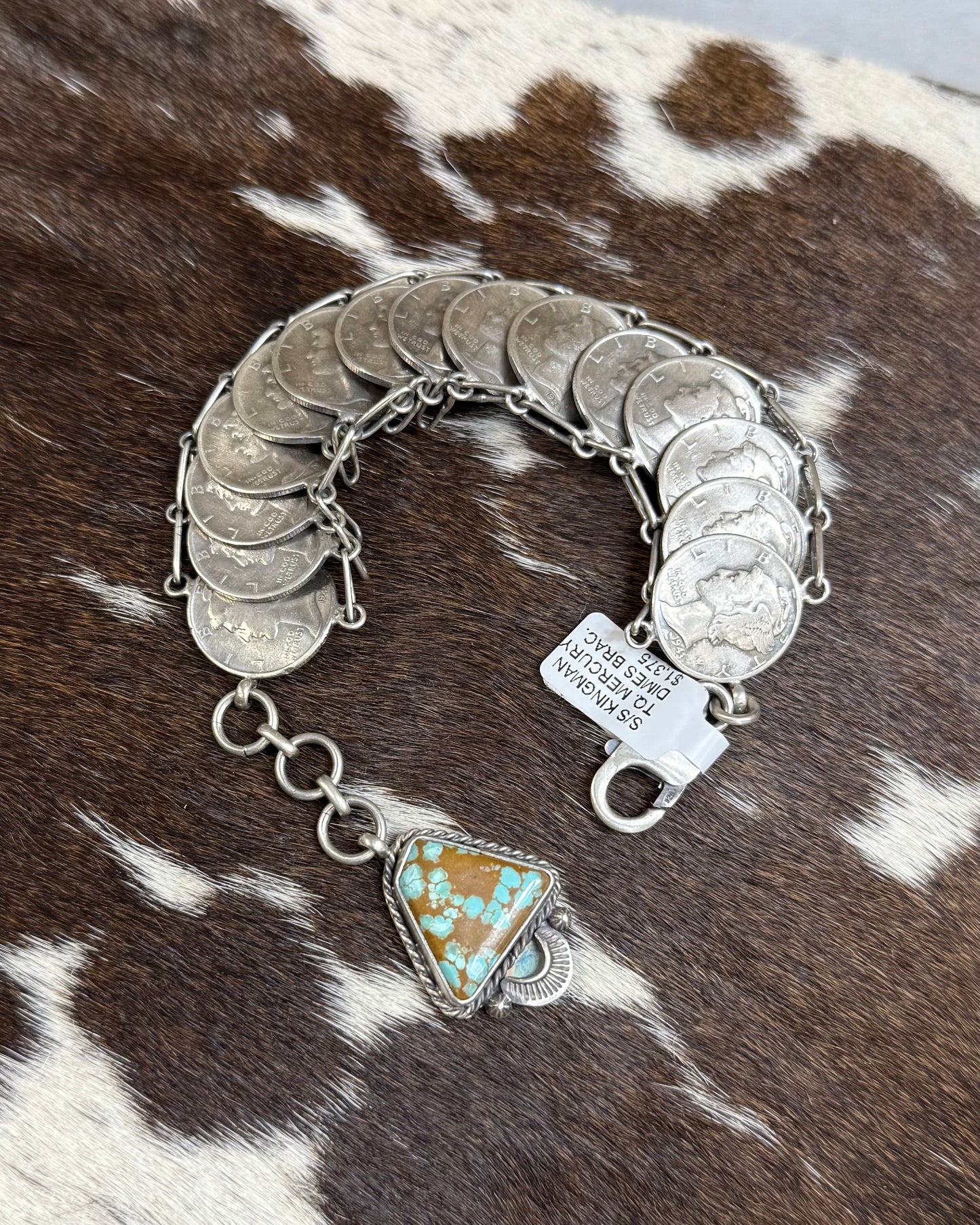 James McCabe Liberty Coin Bracelet *Native ~ READ DESCRIPTION