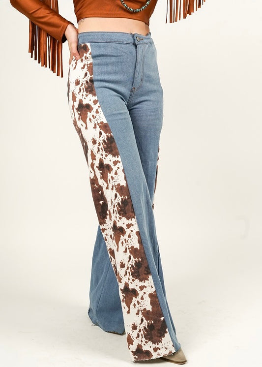 Ximena Cow Trouser *Tummy Control