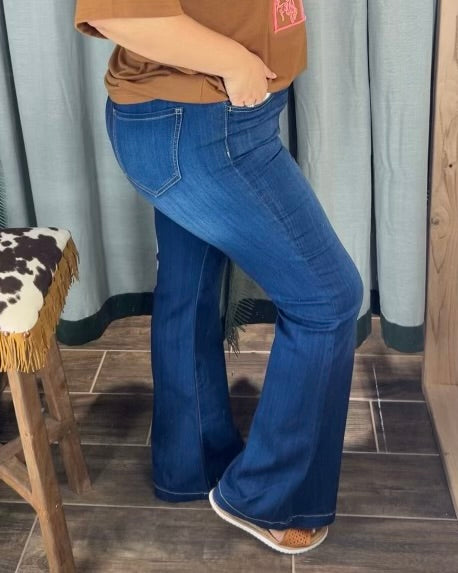 Dalia Mid Rise Flare Jean