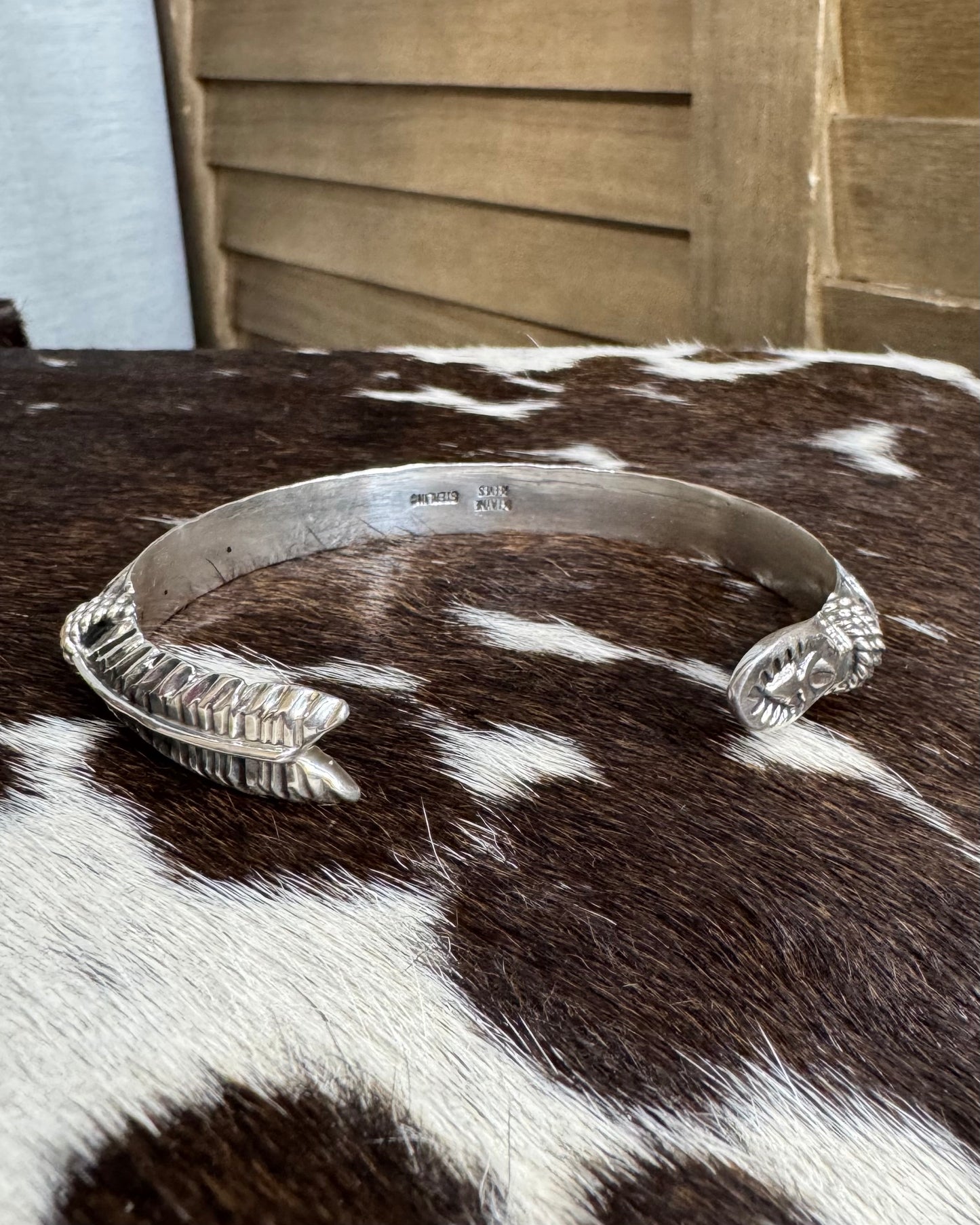 Delayne Reeves Sterling Pattern Cuff *Native
