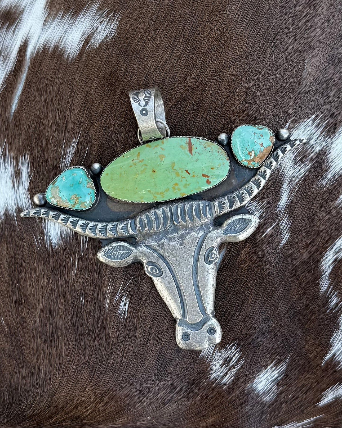 Kevin Billah Longhorn Royston Pendant *Native