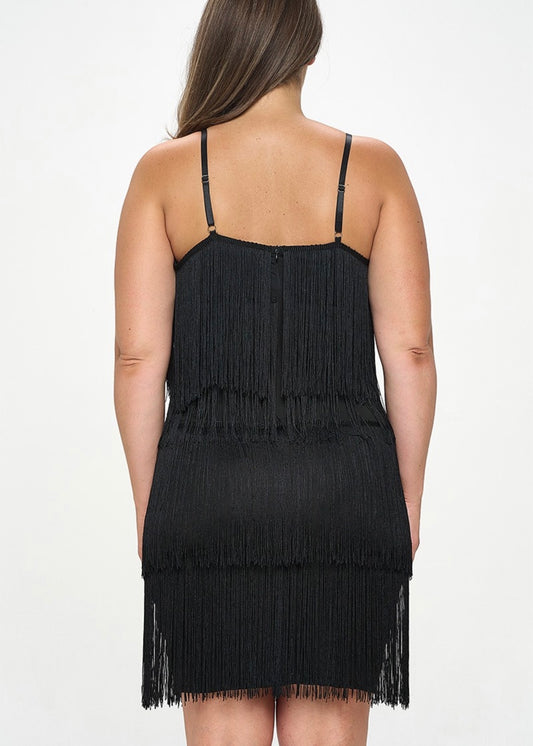 Angelica Fringe Dress