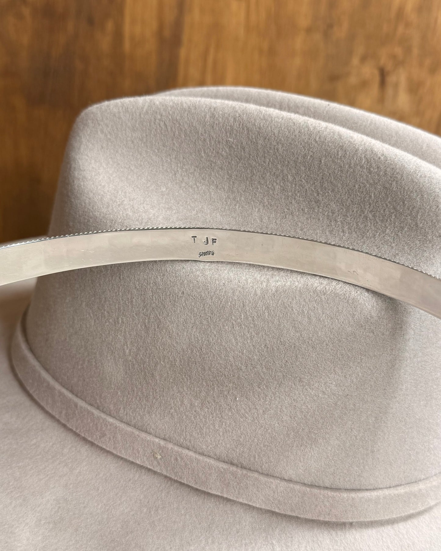 Sterling Turquoise Hat Band *Native