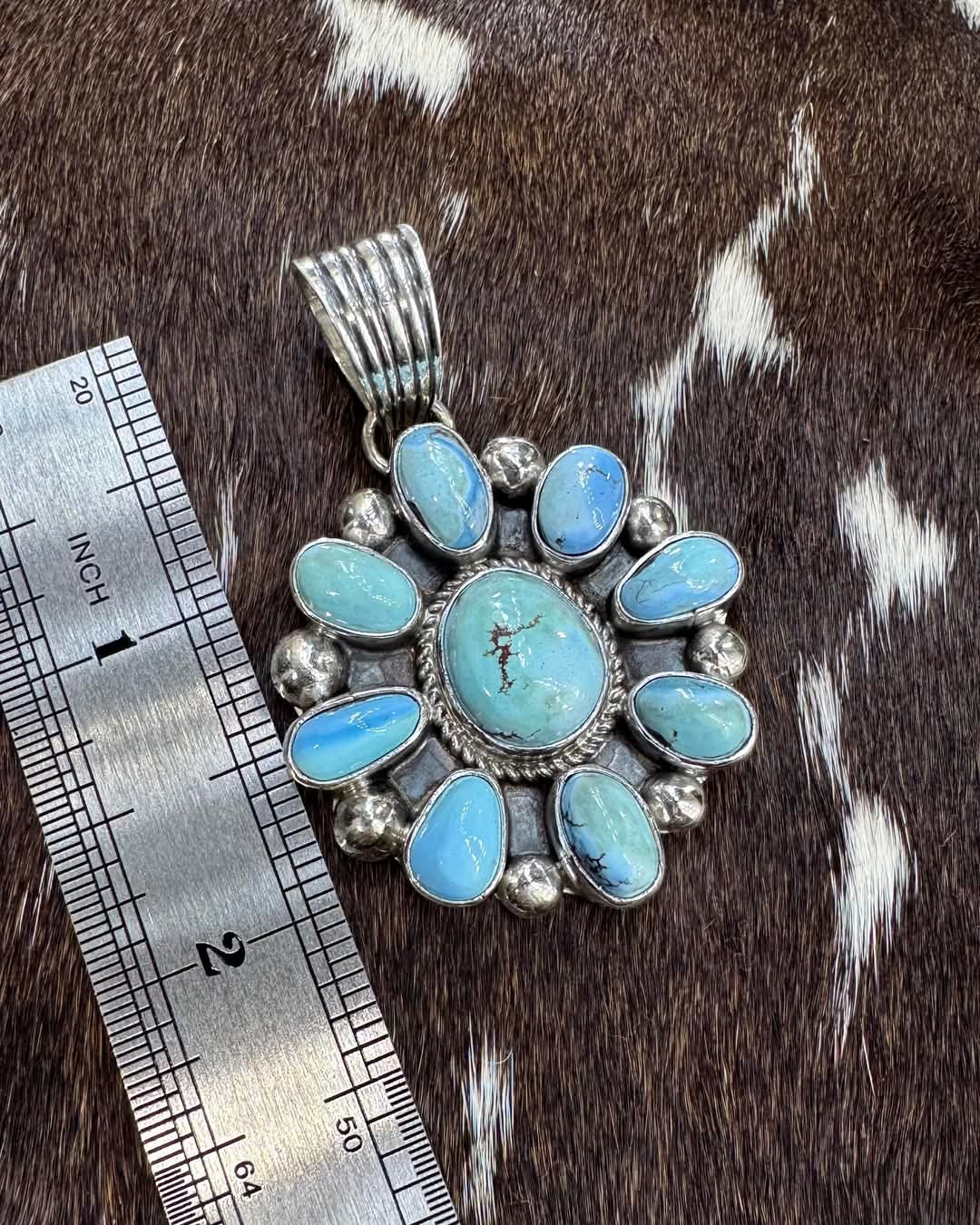 Shirley Henry Golden Hills Cluster Pendant *Native