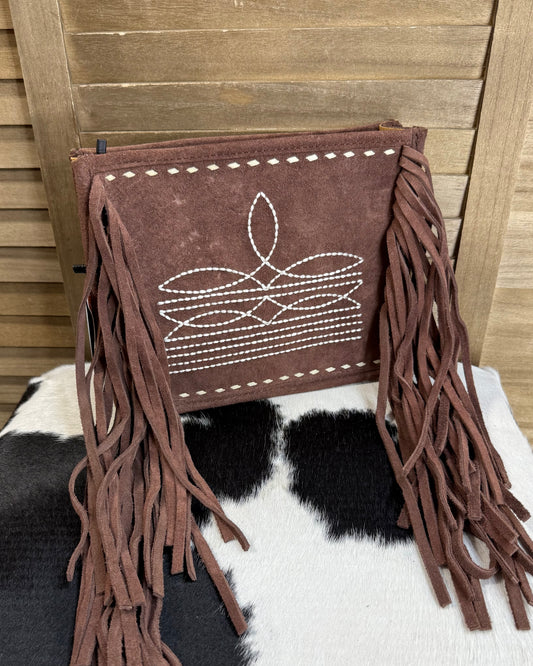 American Darling Boot Stitch Crossbody