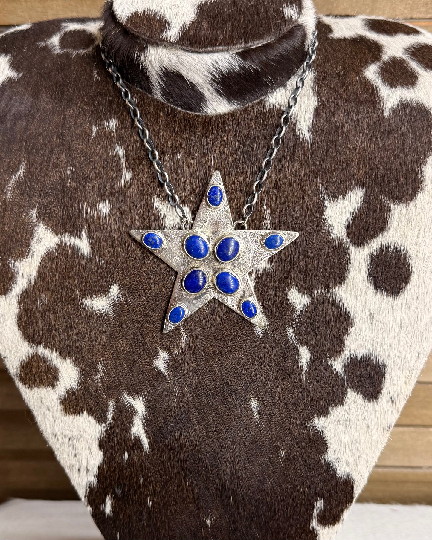 Jude Lapis Star Necklace
