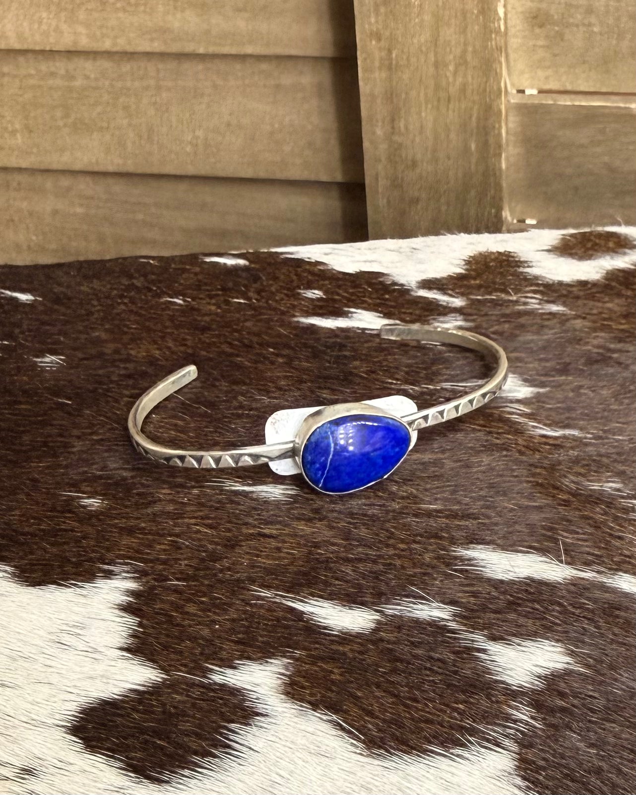 Donovan Skeet Lapis Dainty Cuff
