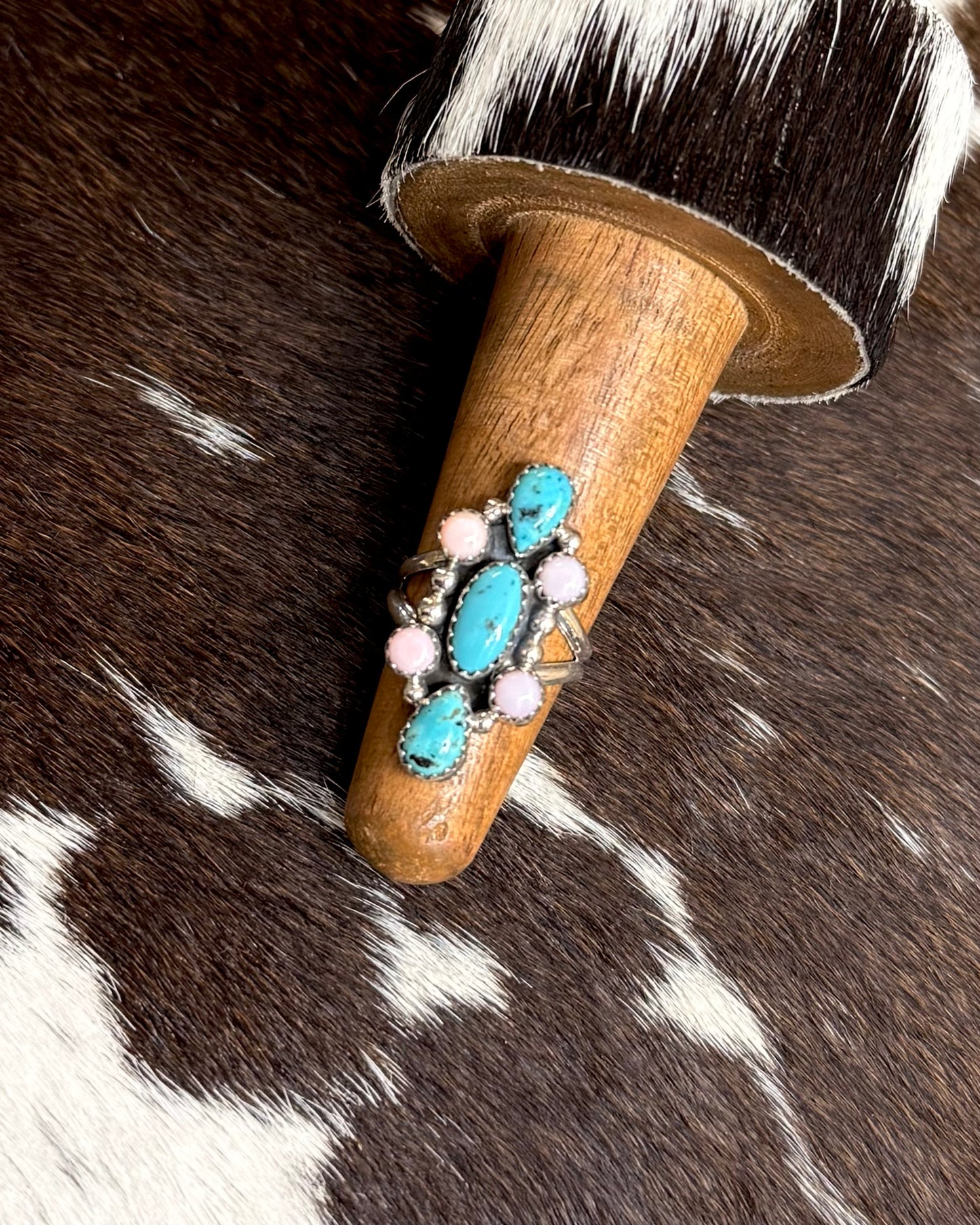 Pink Conch & Turquoise Multi Stone (Stone Varies) *Native