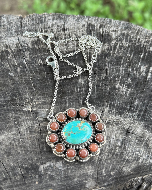 Owners Closet ~ Kingman Cluster Necklace *NON Native