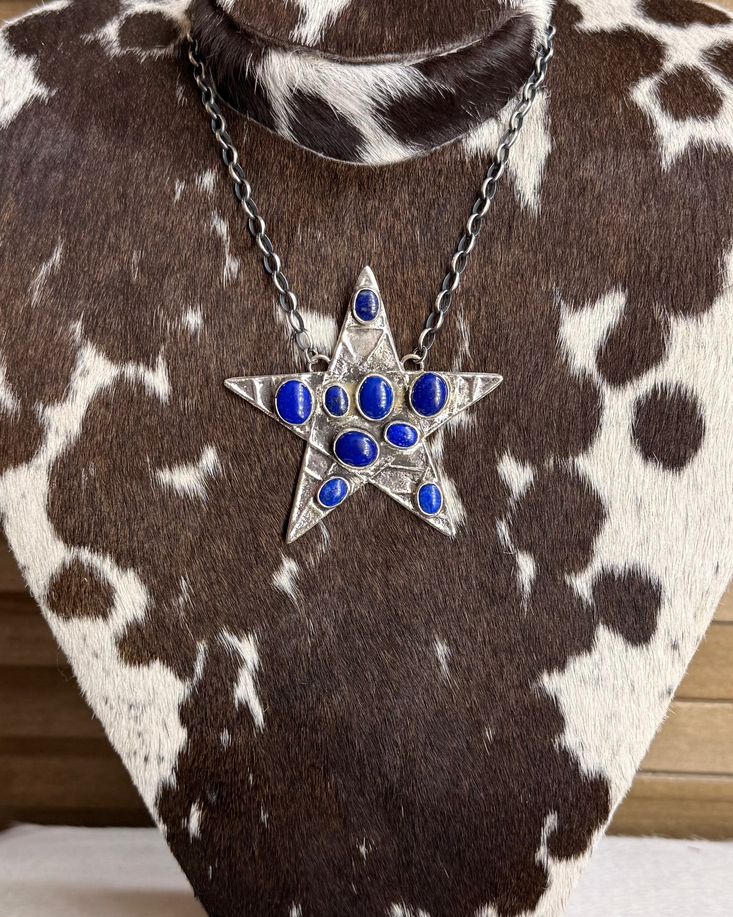 Jude Lapis Star Necklace