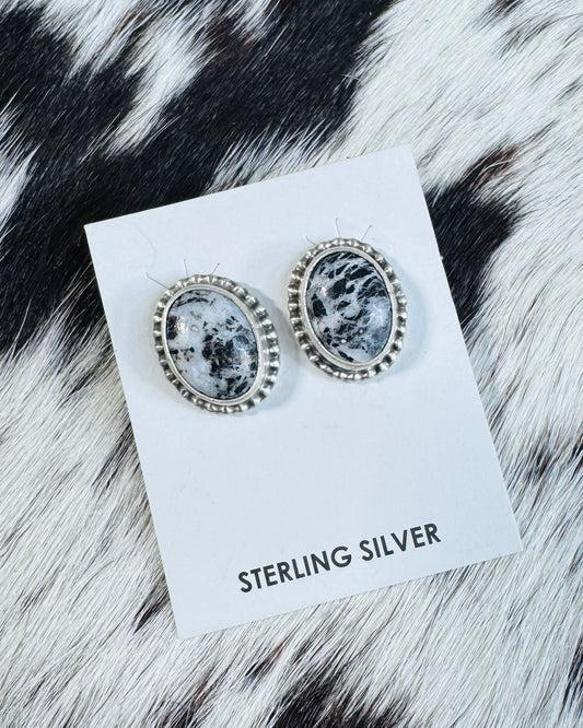 Circle White Buffalo Studs