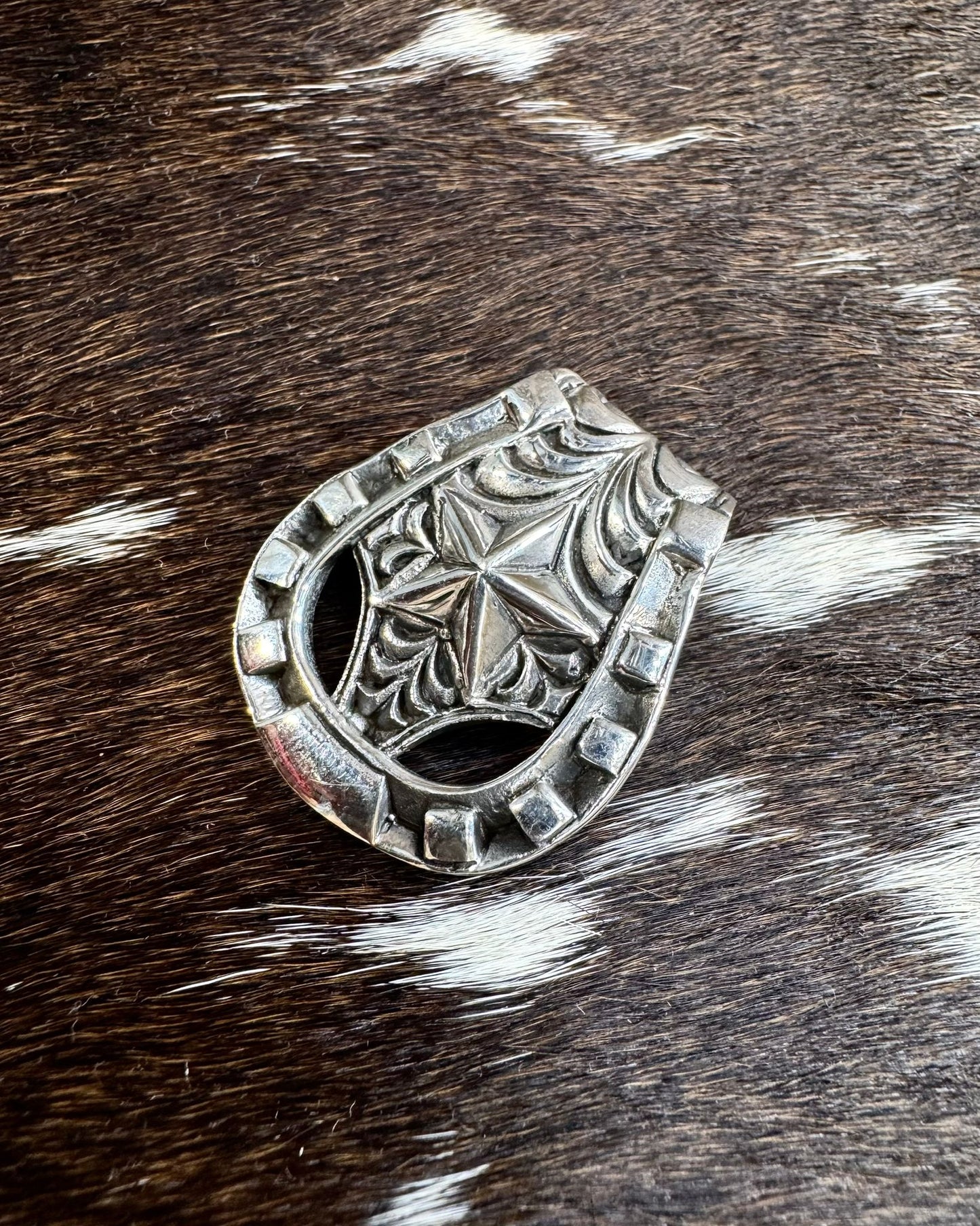 Sterling Western Star 1” Pendant