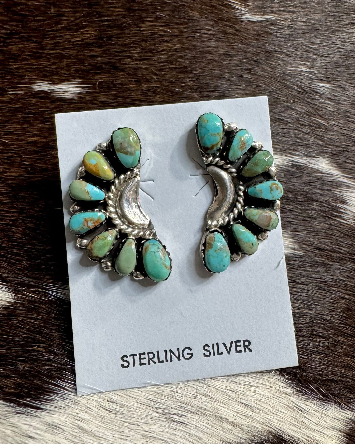 Jesse Williams Half Cluster Studs