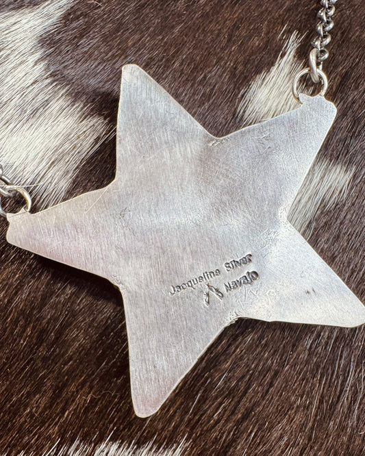 Jacqueline Kingman Turquoise Star Necklace