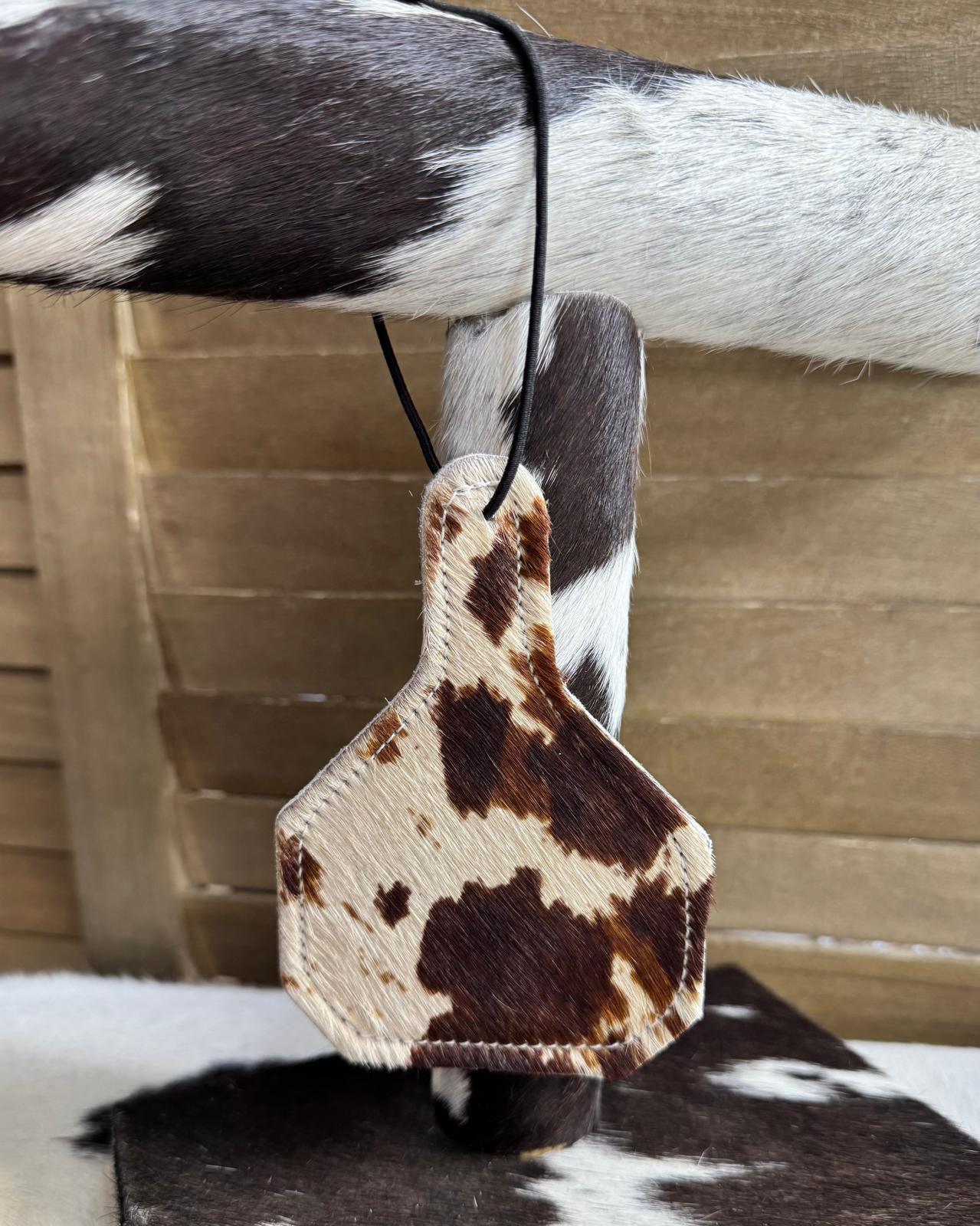 Cattle Tag Car Freshie Charm