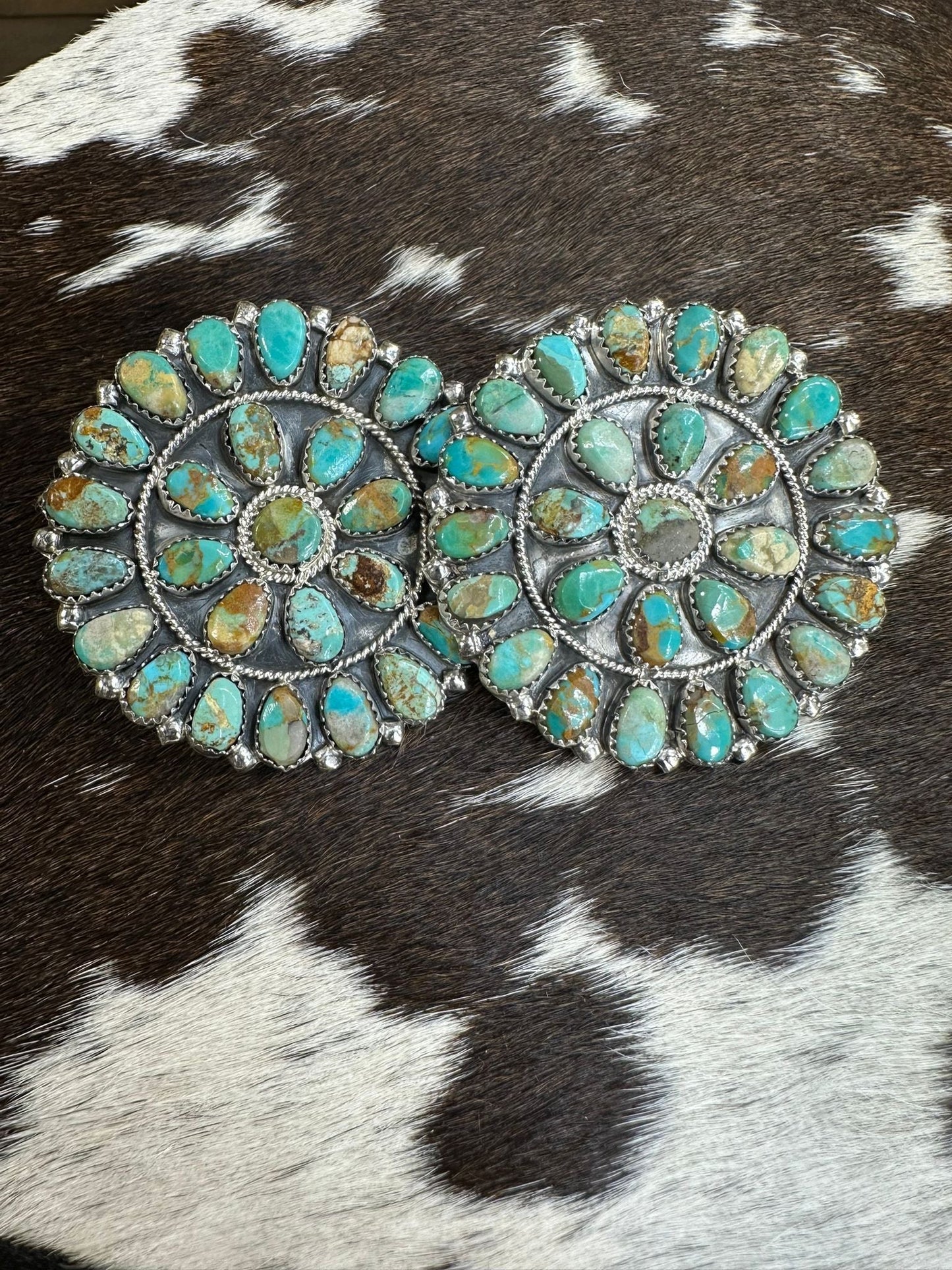 Jesse Williams Kingman 2” Cluster Earrings *Native