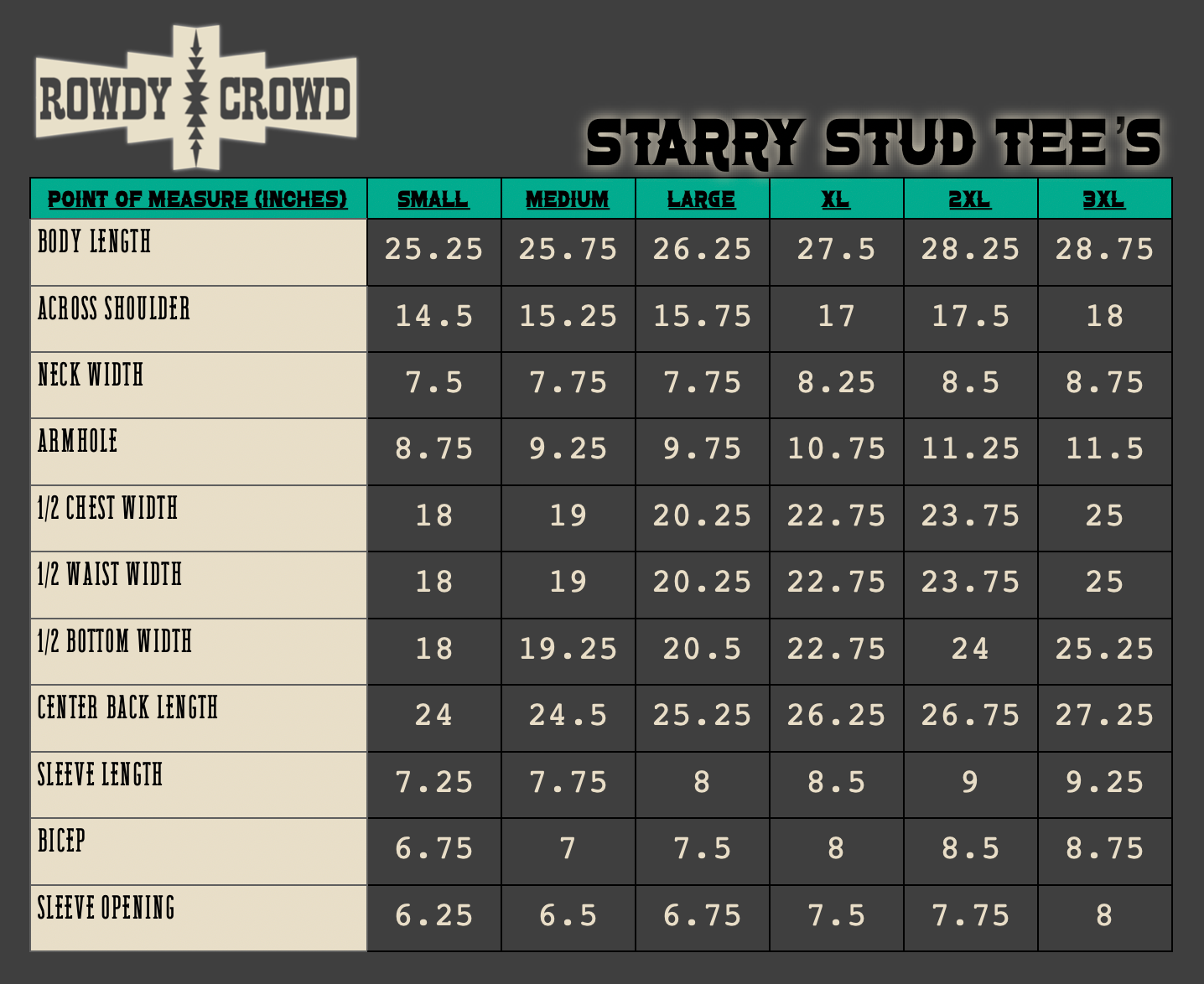 MOCHA Starry Stud Tee