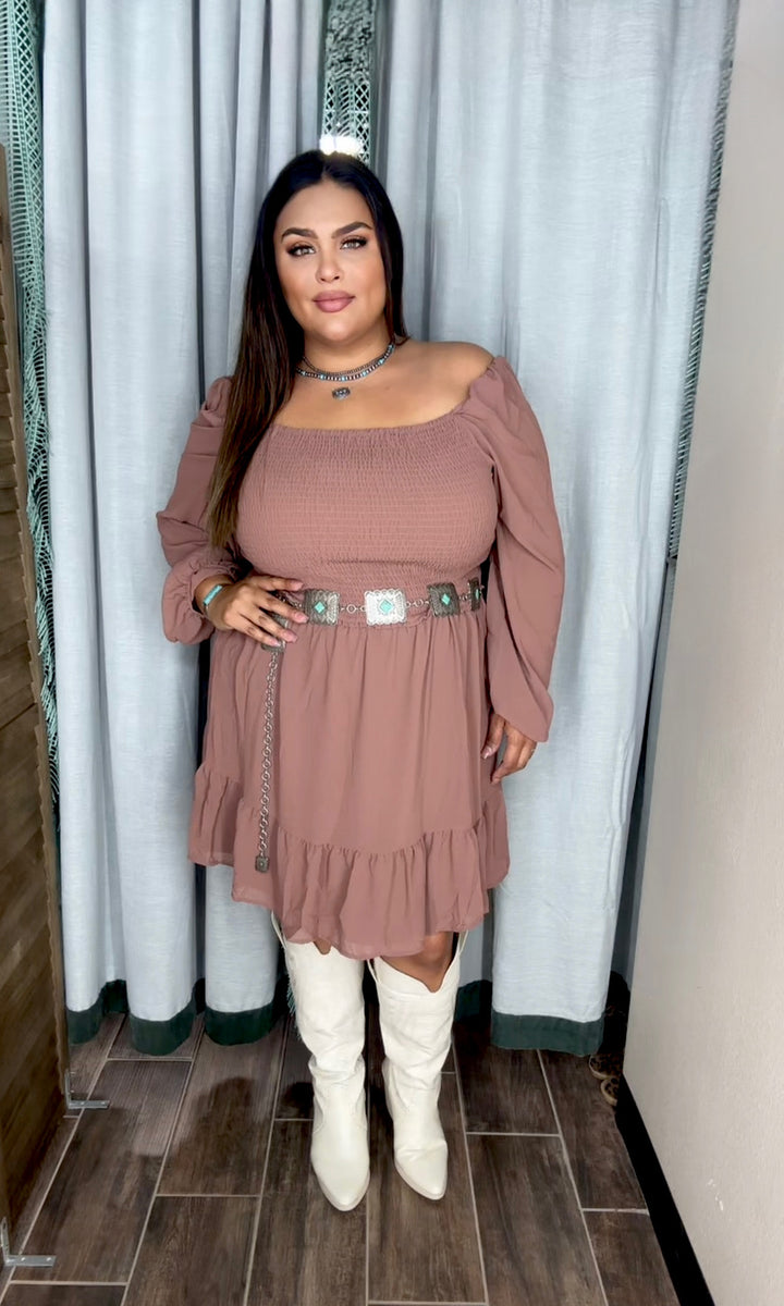 Carrie Smocked Dress My Pretty in Pink