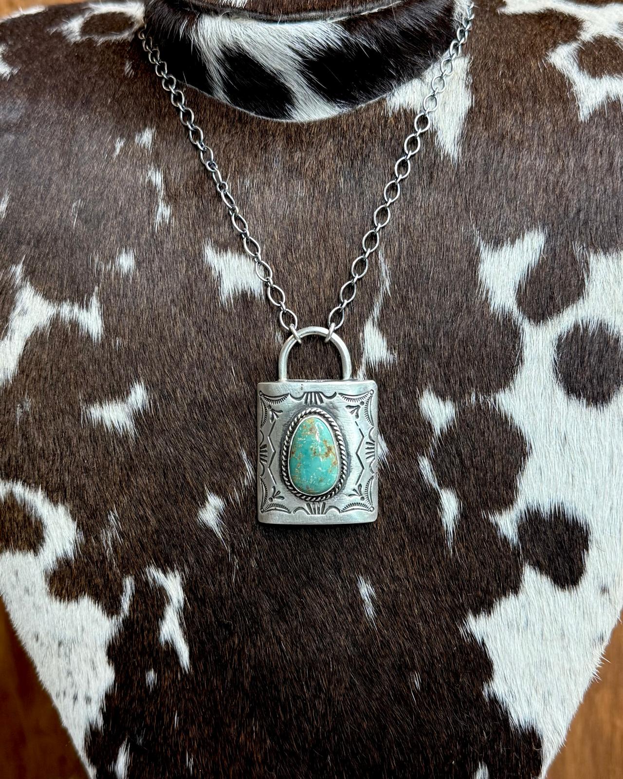 XL Locket Charles Johnson Necklace *Native