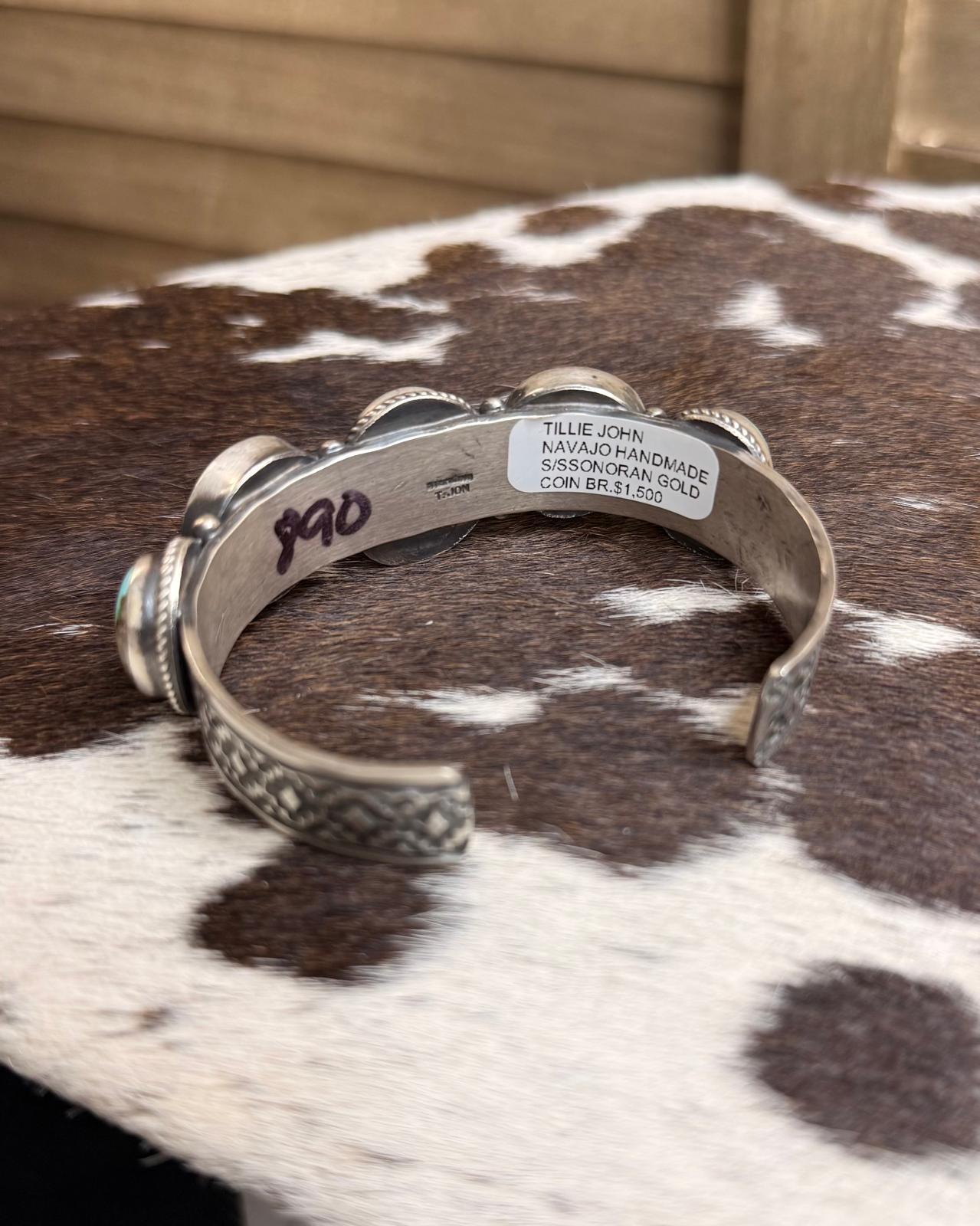 Tillie John Sonoran Coin Cuff *Native