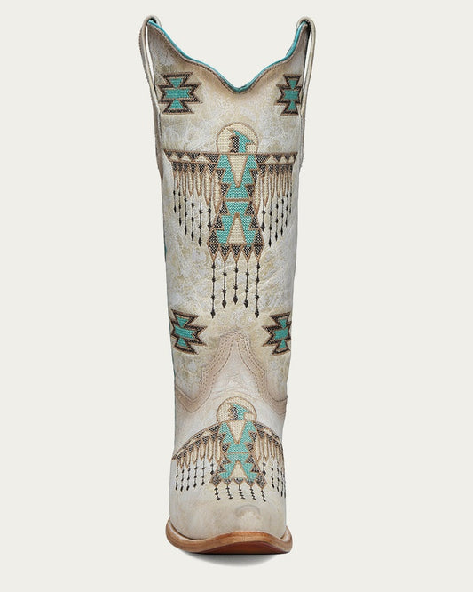 Corral Tall Thunderbird Embroidery Boots