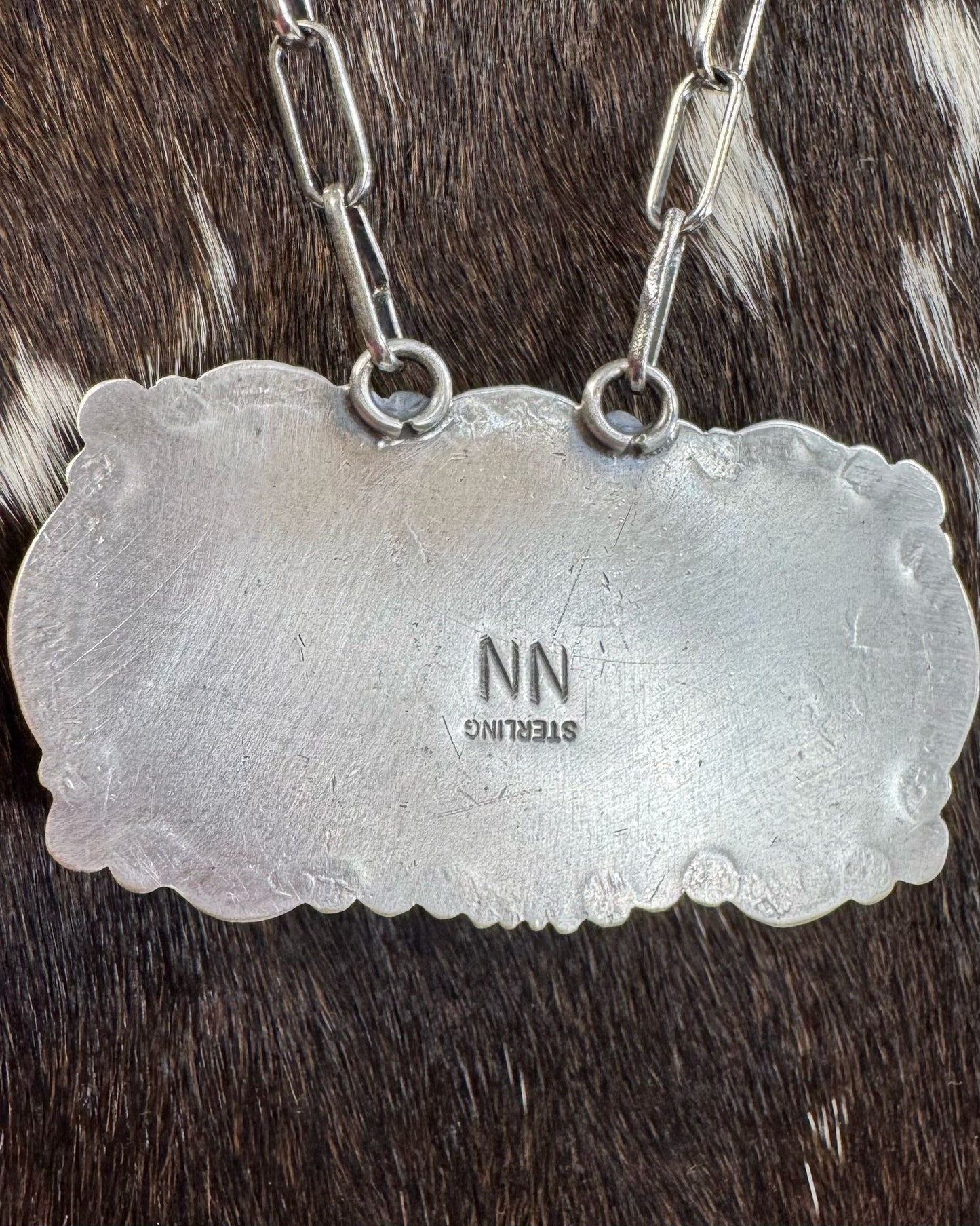 Golden Hills 3 Stone Square Necklace *Native