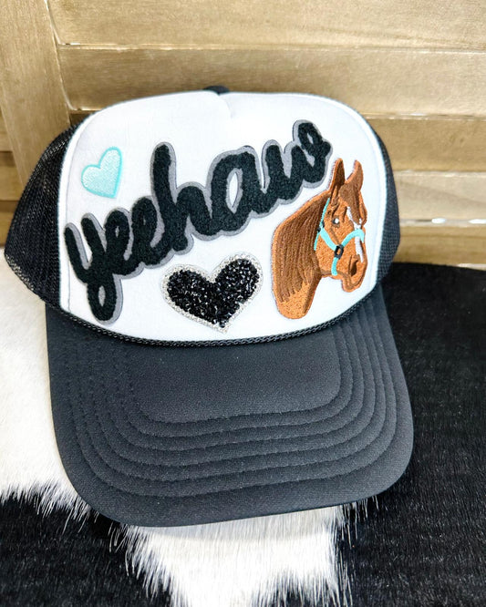 Yeehaw Horse Trucker Hat