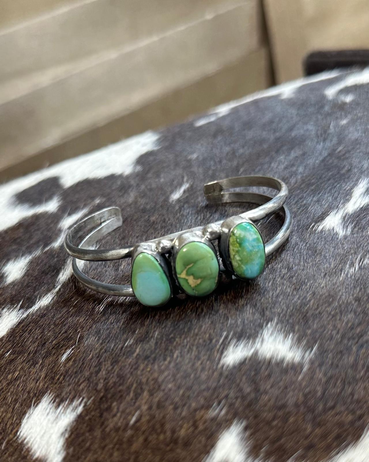 Augustine Largo Sonoran 3 Stone Cuff *Native