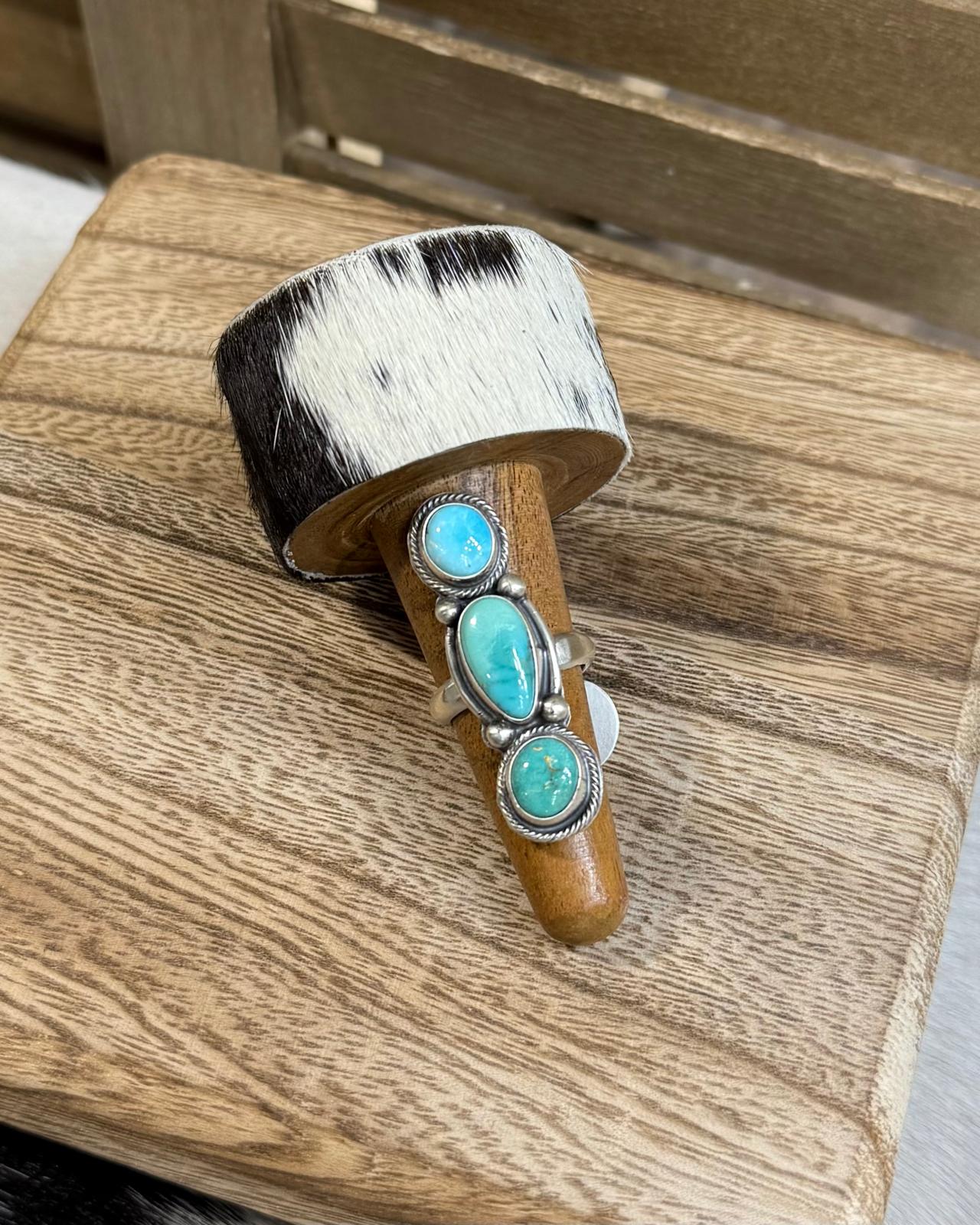 3 Stone Royston Adjustable Ring *Native