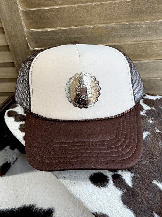 Concho Brown Cap