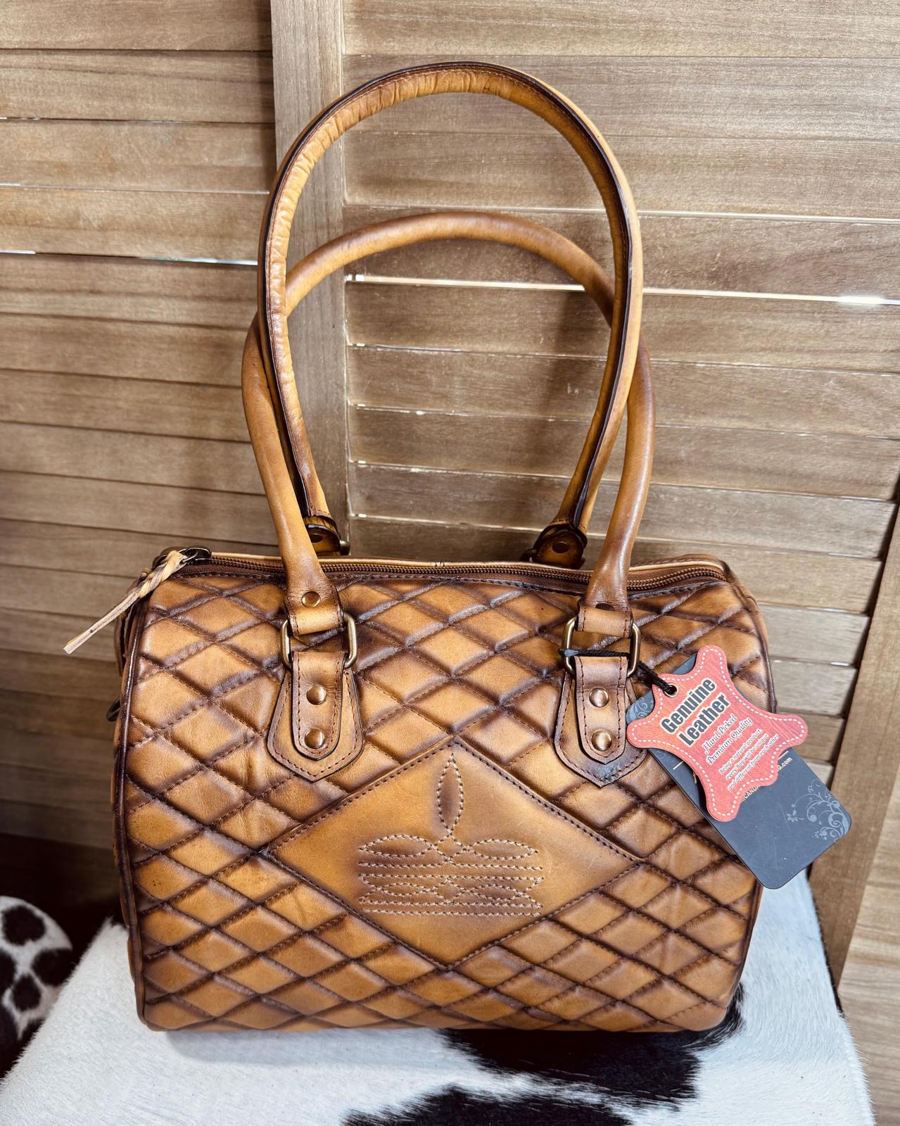 Leather Boot Stitch AD Speedy