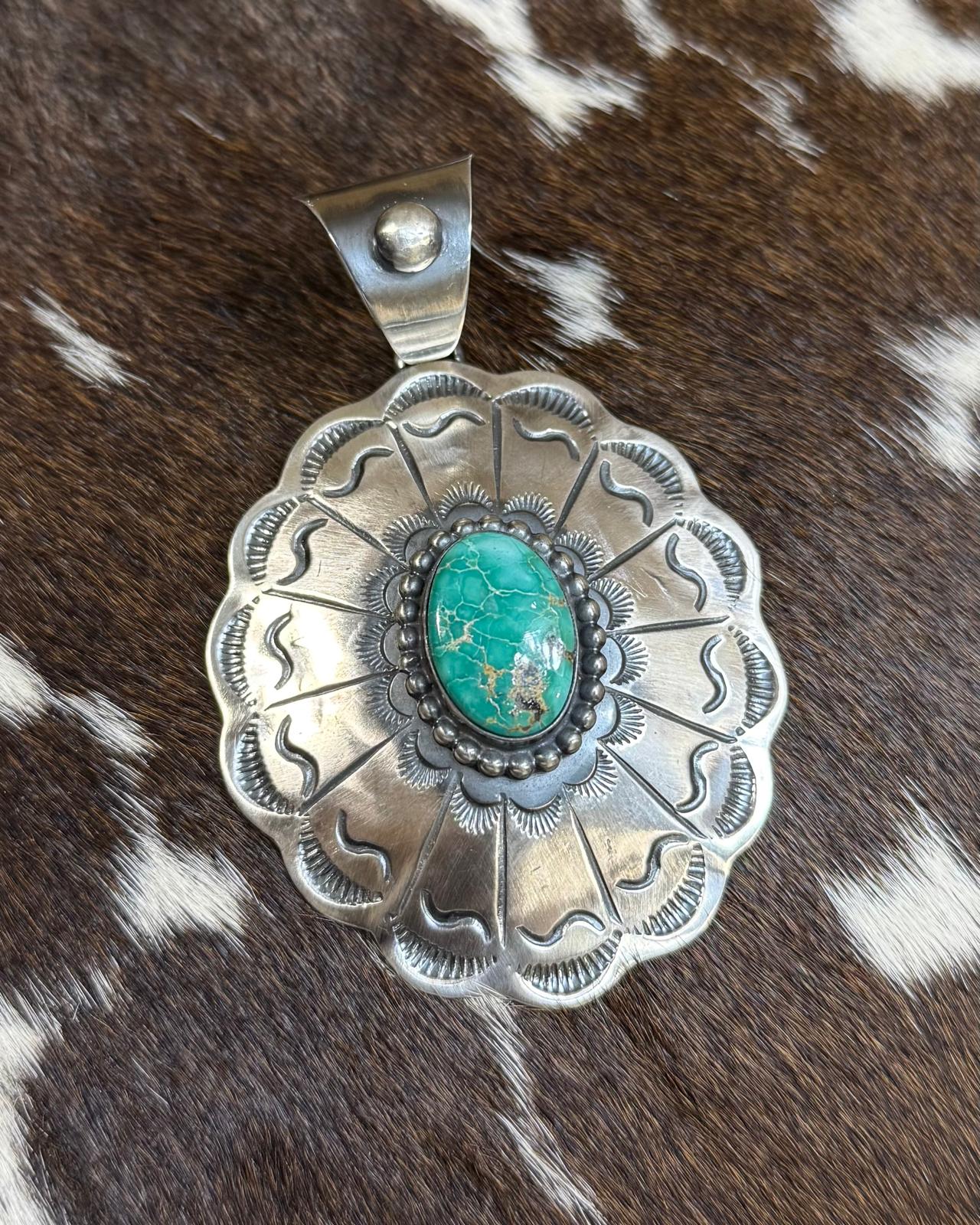 Chimney Royston Concho Pendant *Native