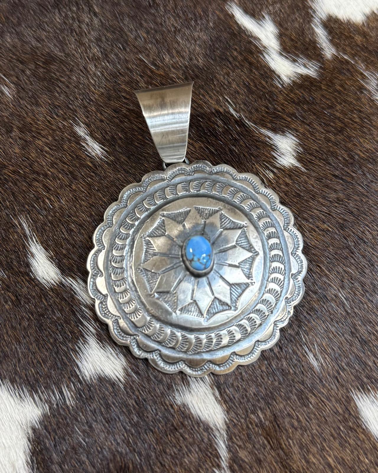 Chimney Golden Hills Concho Pendant *Native