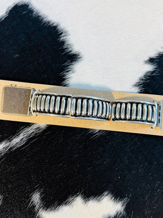 Silver Fashion Watch Band