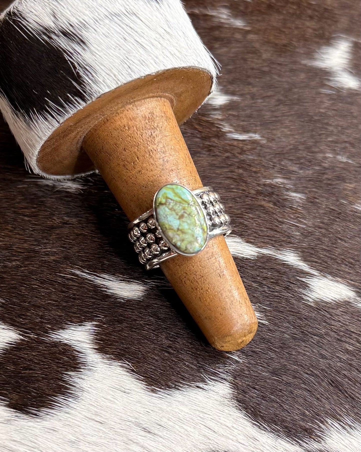 One Studded Stone Ring (Sz8) *NonNative