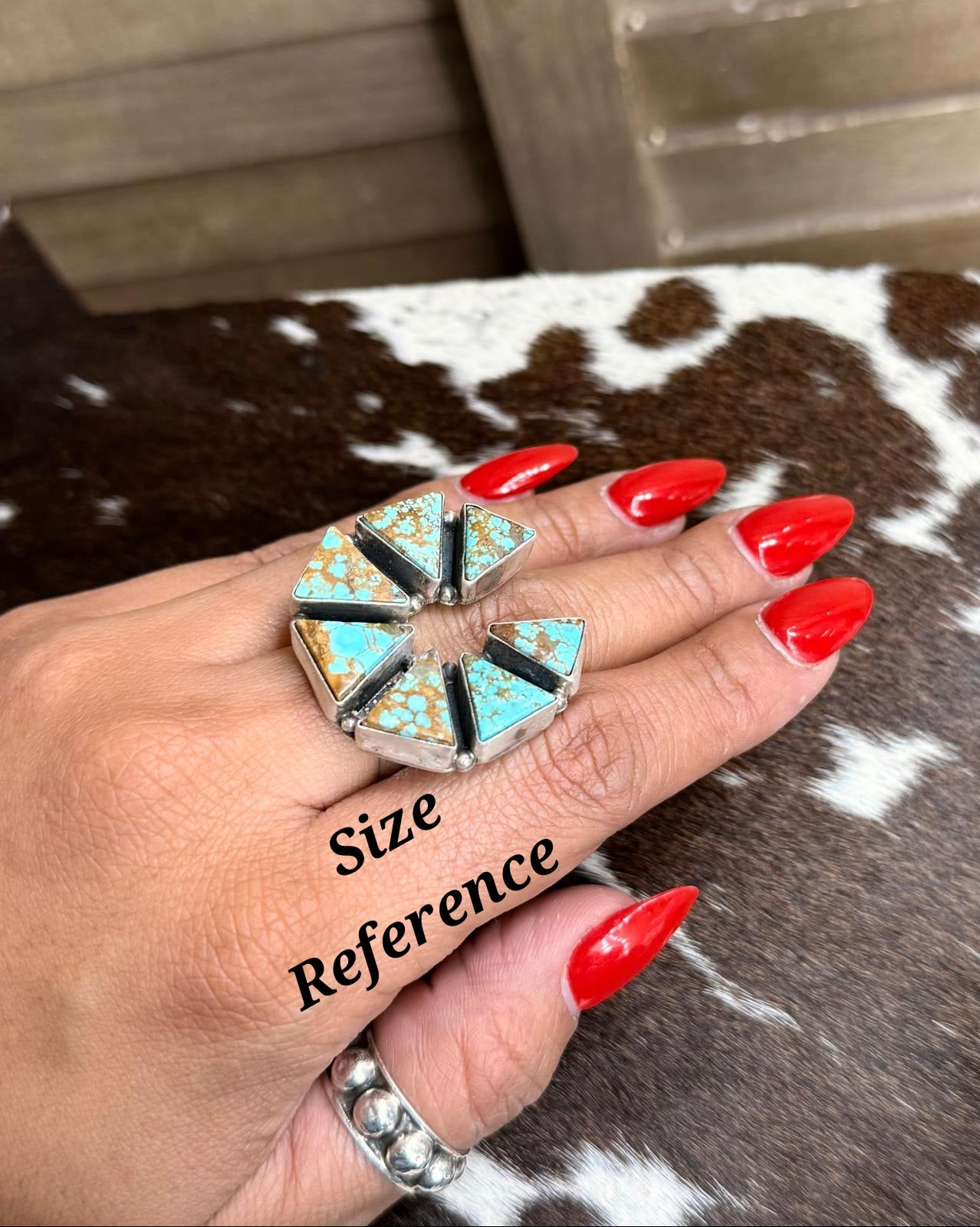Donovan Skeets Kingman Naja Ring *Native