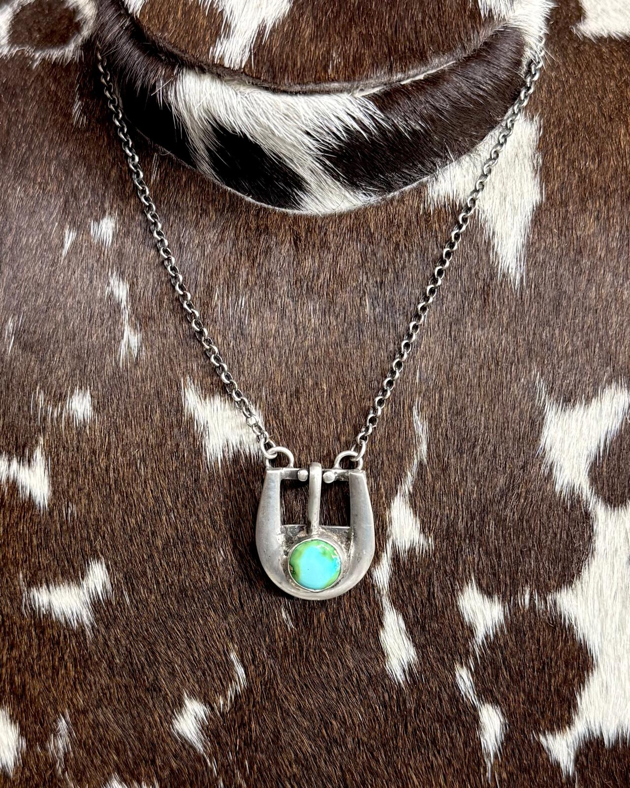 18" P.Yazzie Sonoran Buckle Necklace *Native