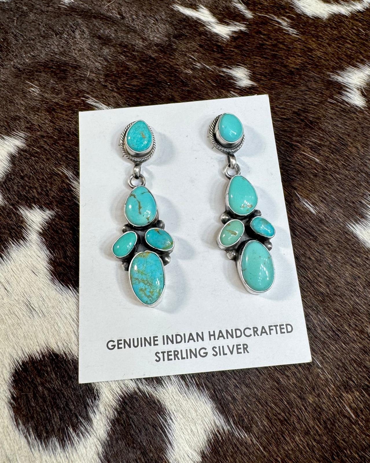 Running Brave Dangle Earrings *Native