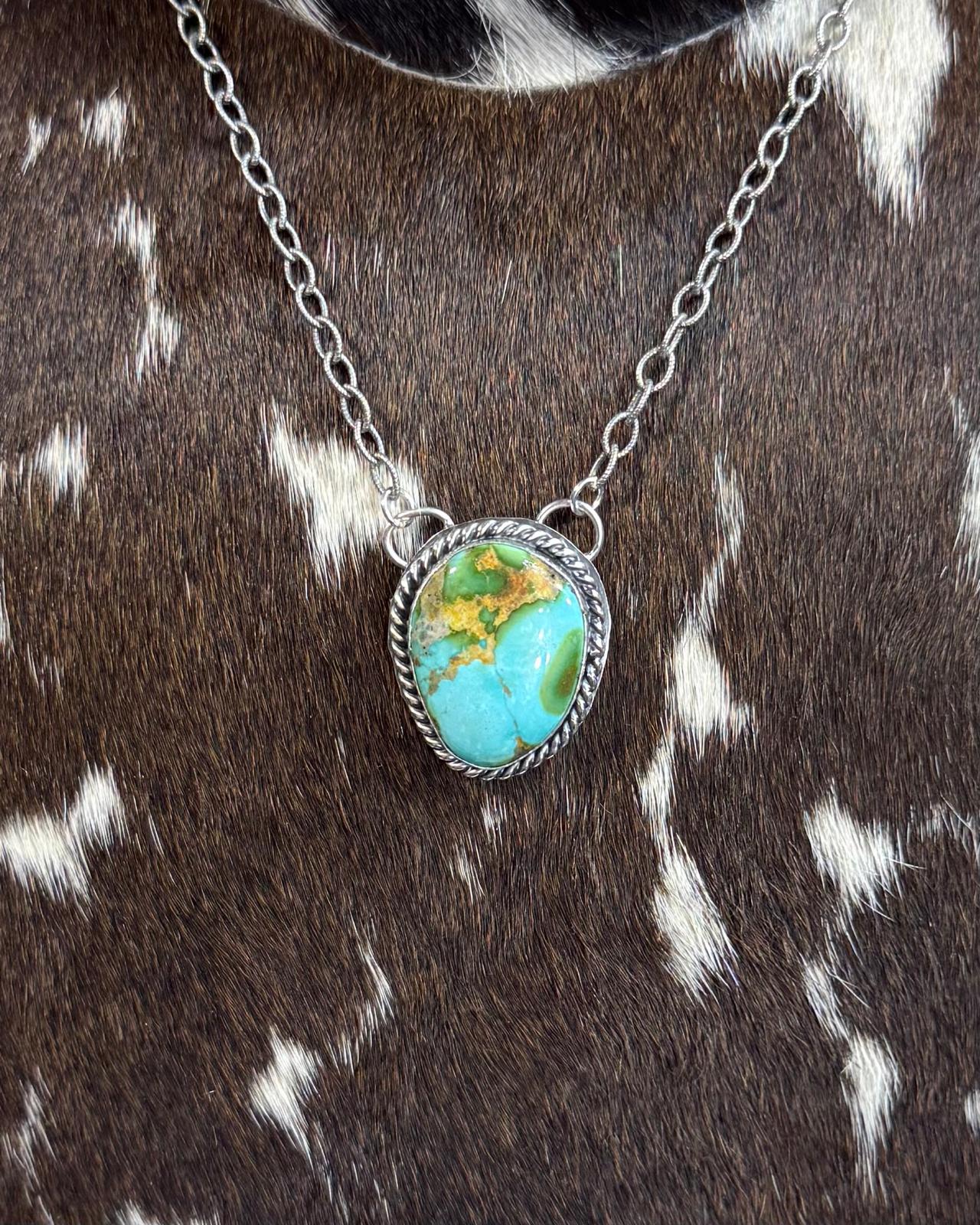 Sonoran Round Stone Necklace *Non Native