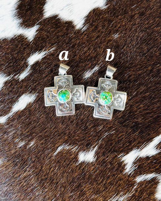 Cross Sonoran Pendant