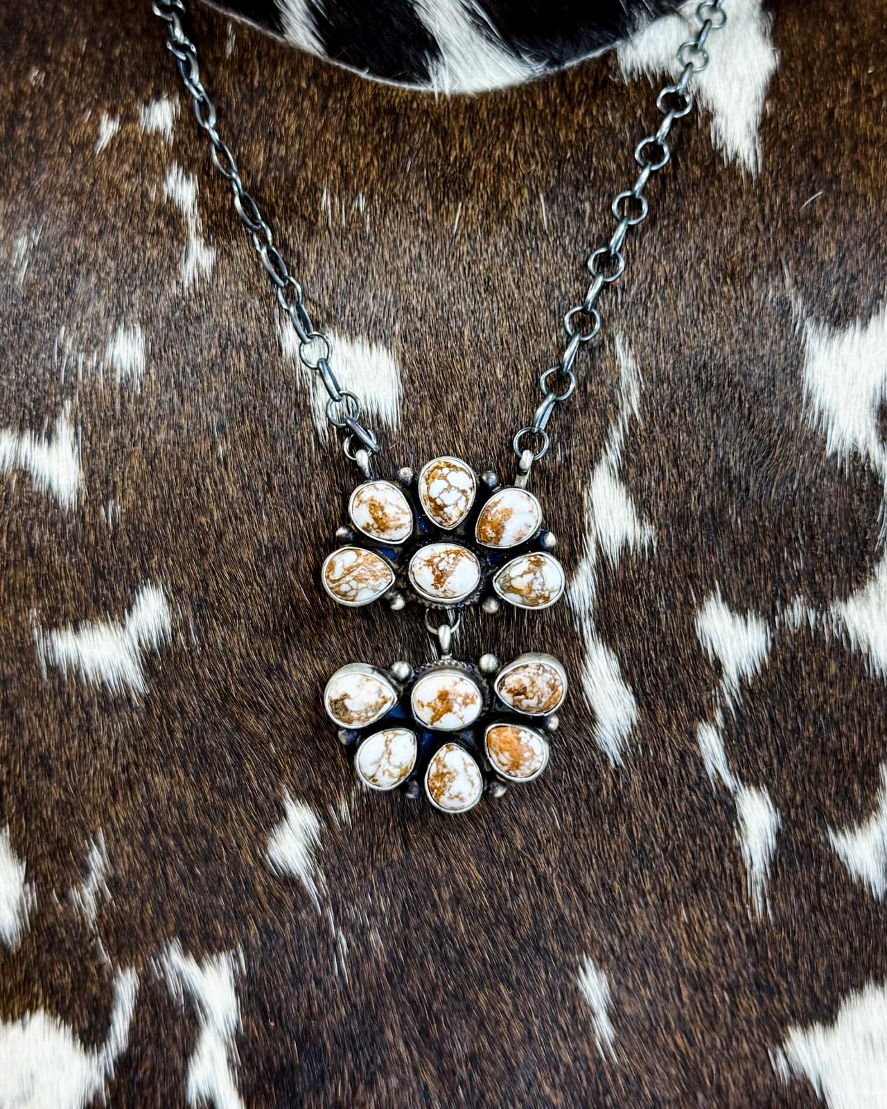 Wild Horse Half Cluster Necklace*Native