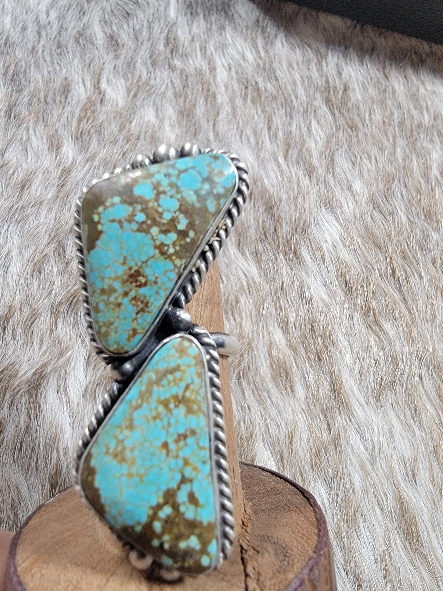 #8 Eugene Belone Adj Ring *Native