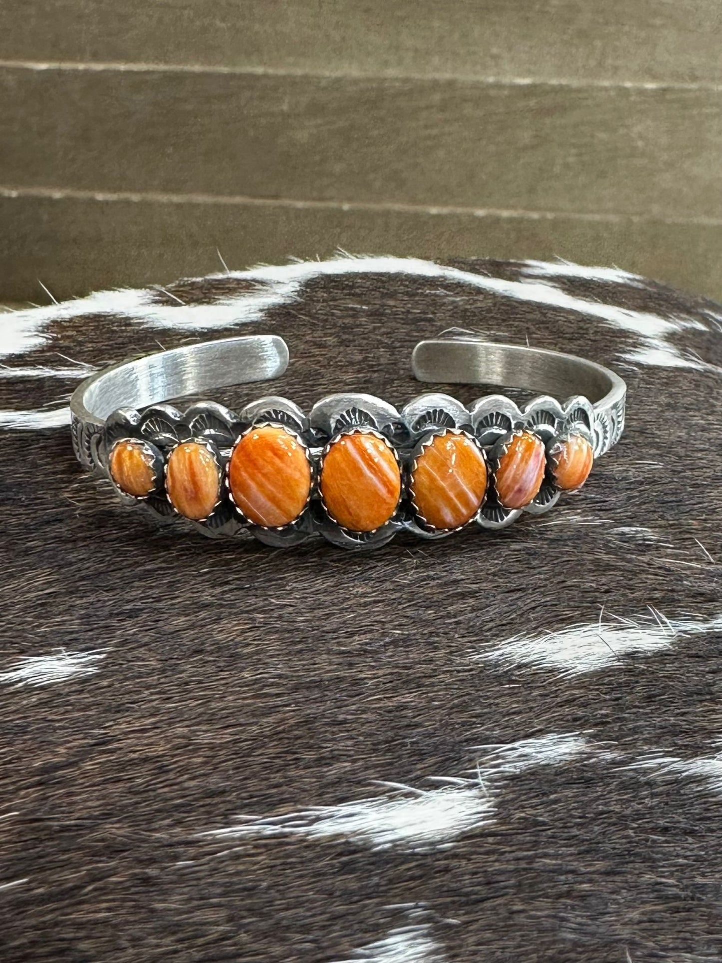 Russell Sam Orange Spiny Cuff *Native