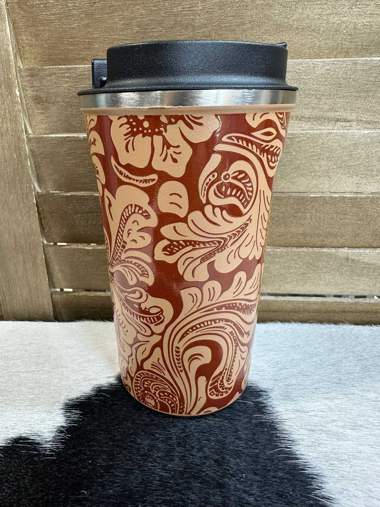 Baroque Western Trail Brew Stainless Steel Mug