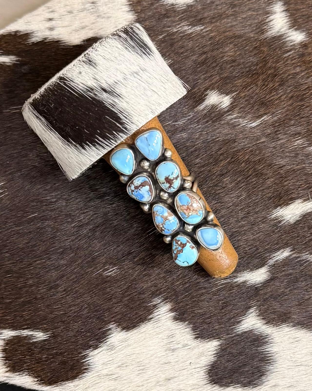 Adjustable Pebbled Golden Hills Ring *Native