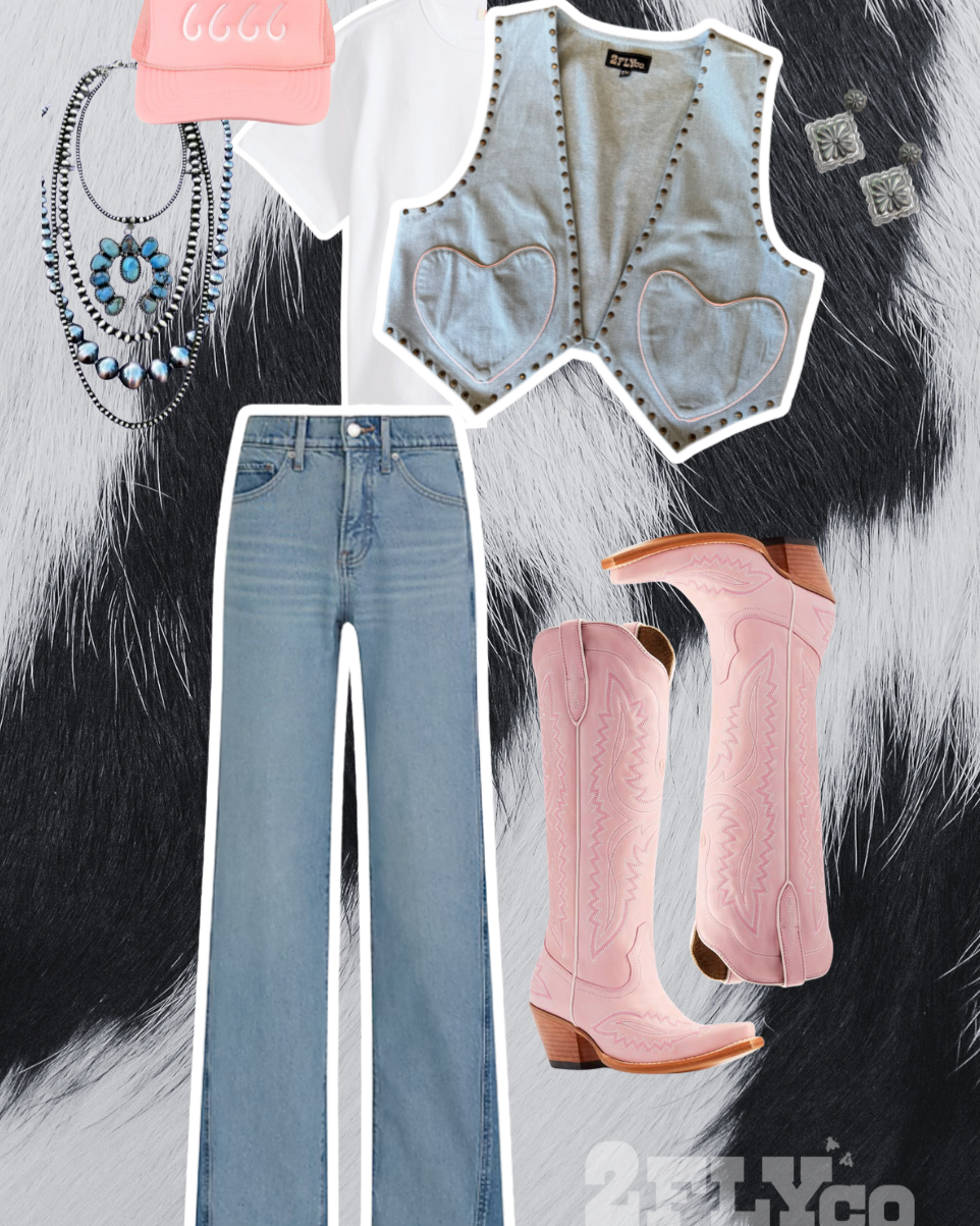 4 The Love Of Denim Vest