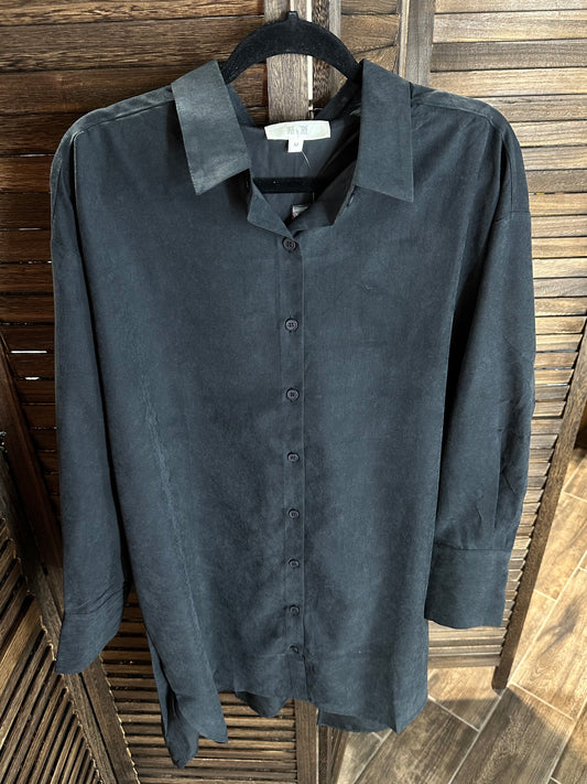 Midnight Cowgirl Shirt Dress