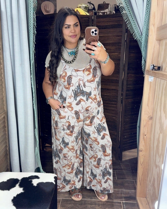 Cowgirl Comfort Romper