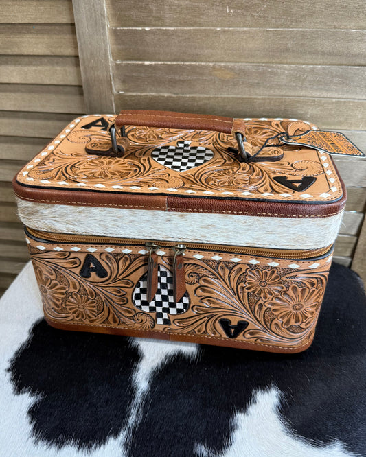 Spade Tooled Jewelry Box