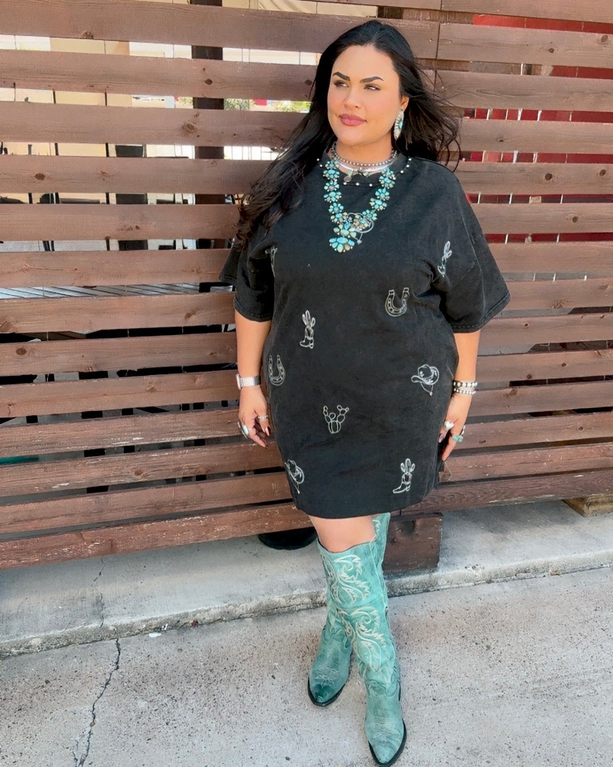 Wild West T Shirt Dress